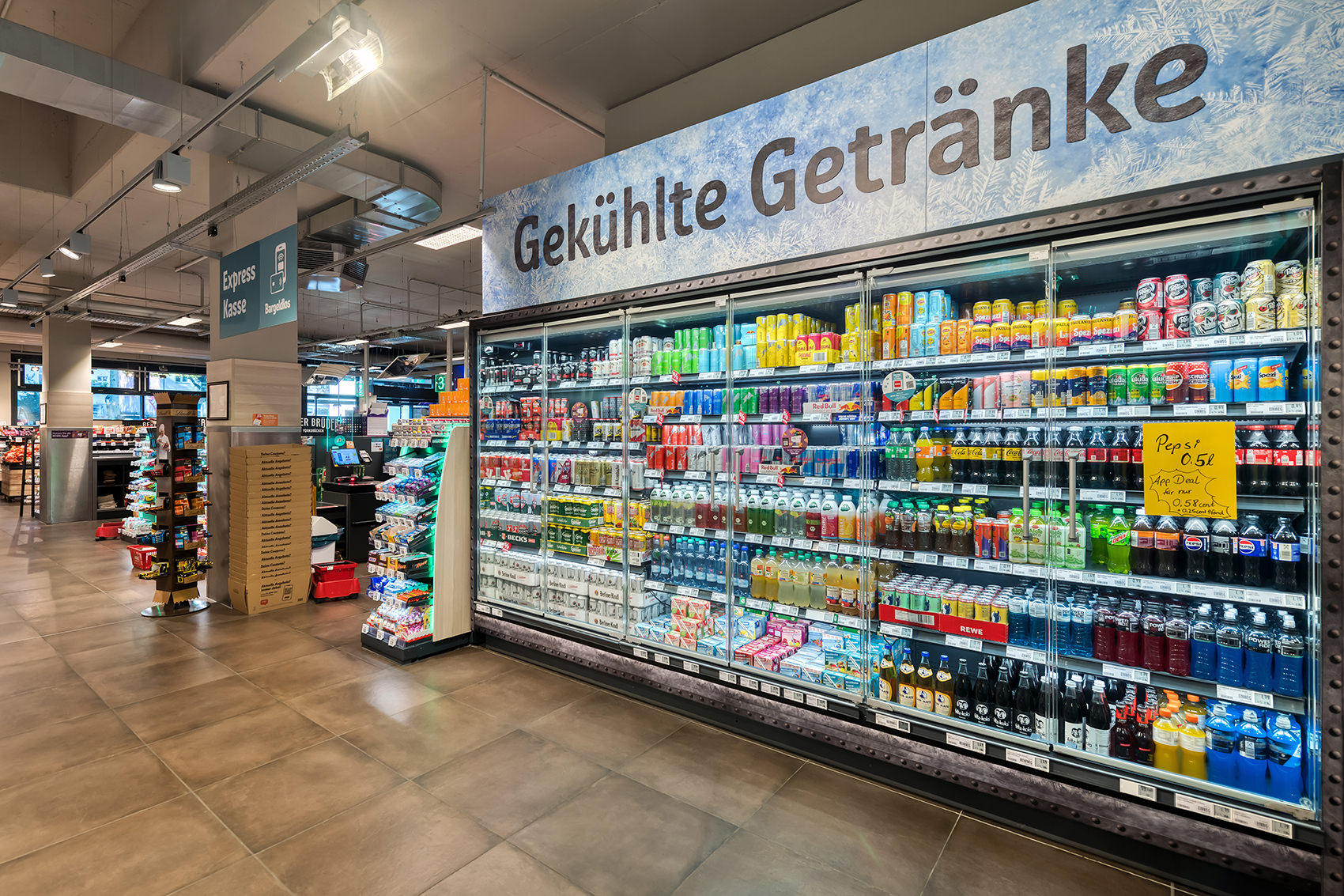 gekühlte Getränke