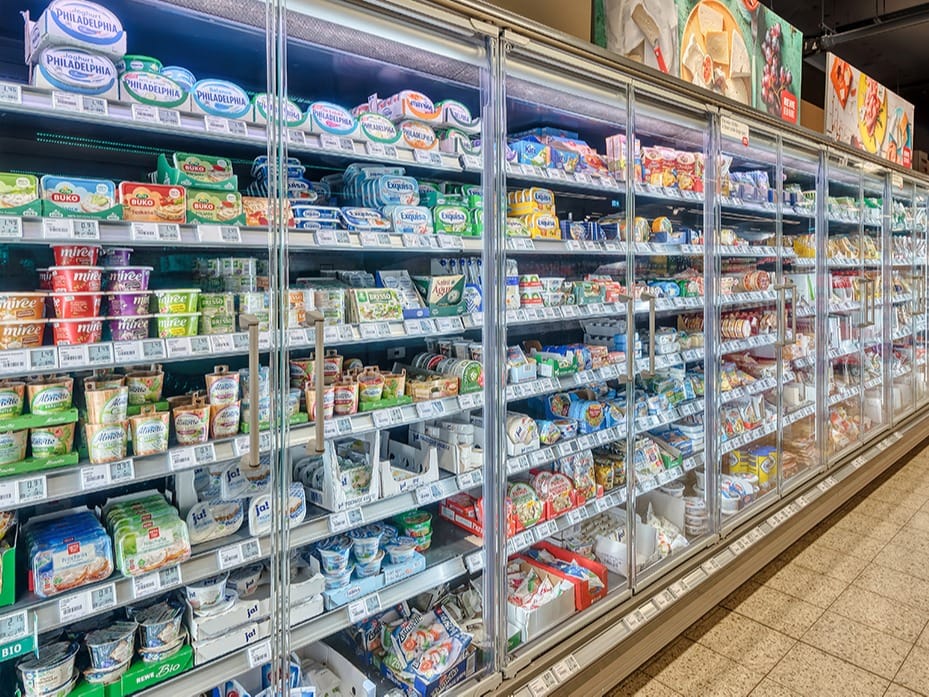 gekühlte Molkereiprodukte