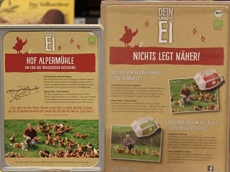 Eier aus der Region