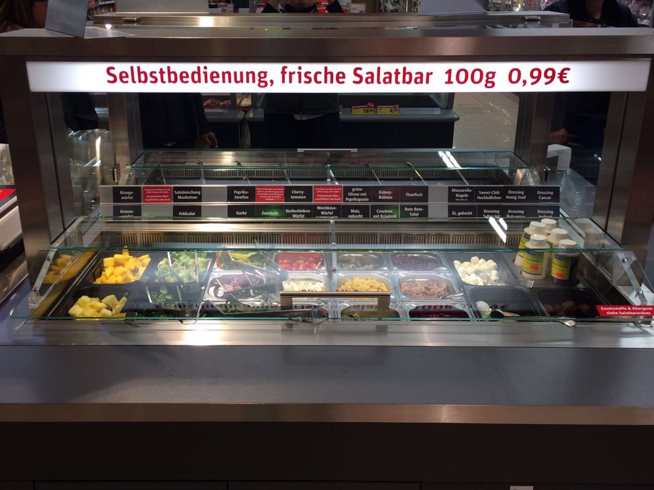 Je 100g nur 0,99€ - frei kombinierbar, genau nach Ihrem Geschmack!