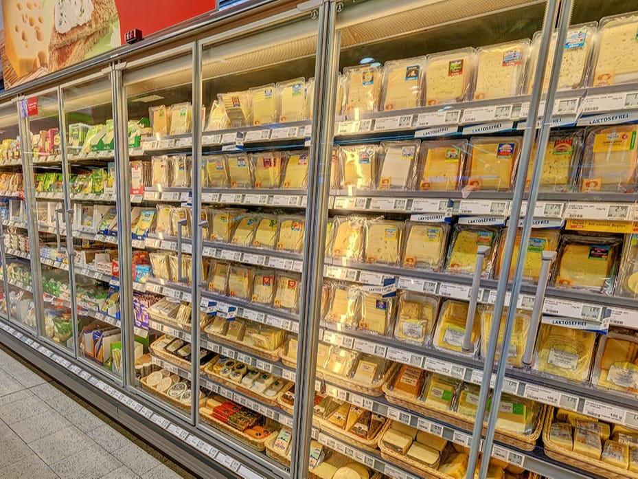 Käse Selbstbedienung