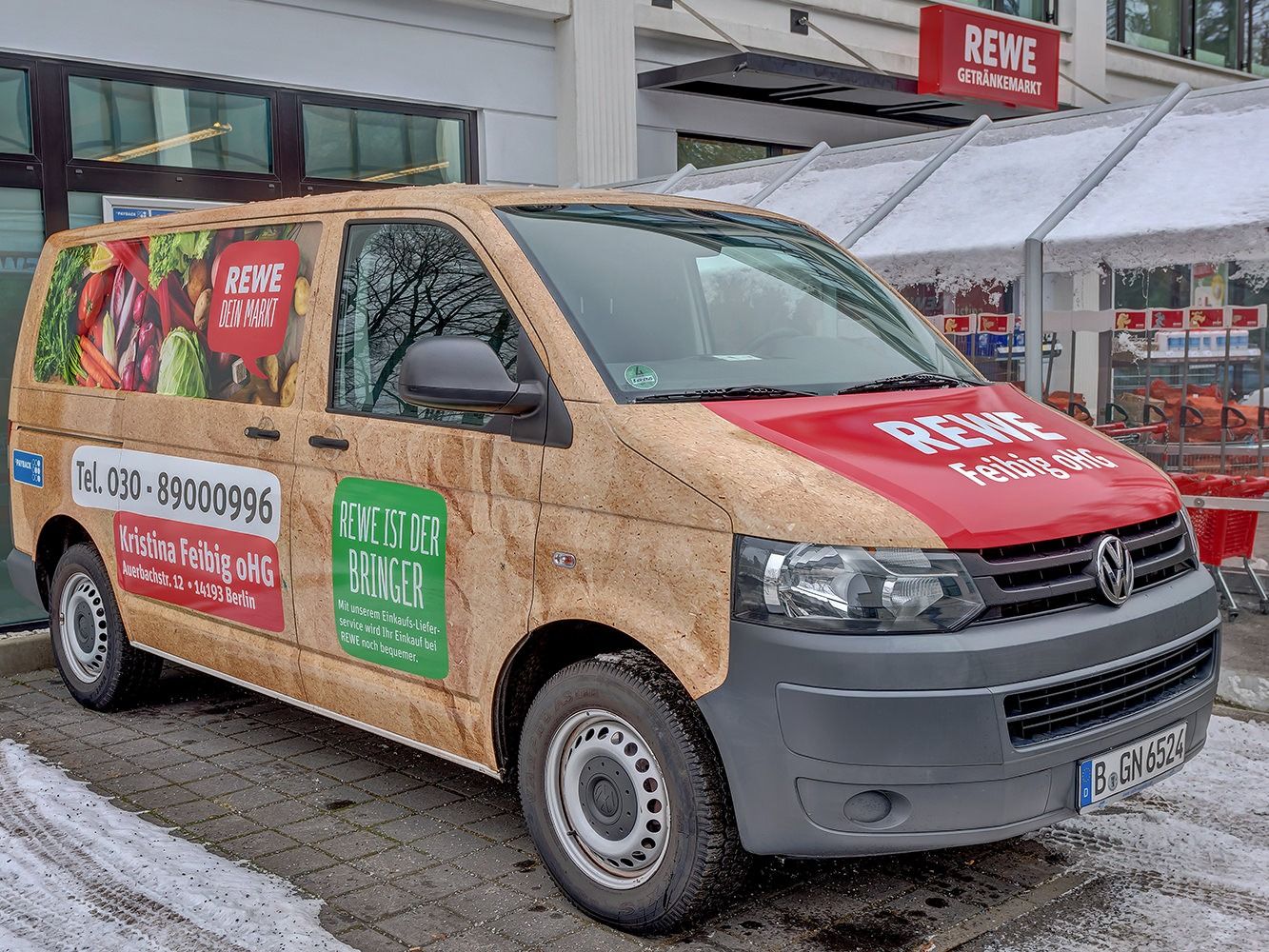 Unser Lieferfahrzeug