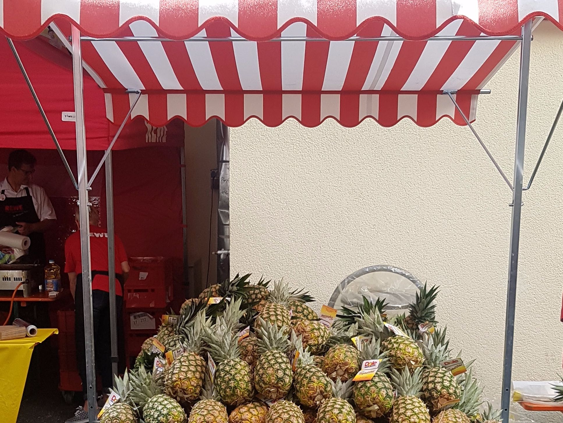 Top Angebot war unsere Ananas mmmhhh Lecker!!!