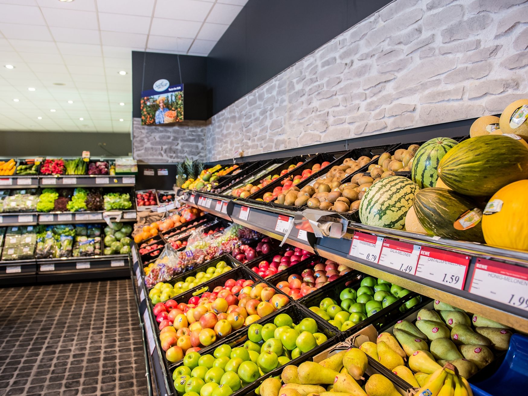 täglich frisch vom Großmarkt- unser Obst und Gemüse