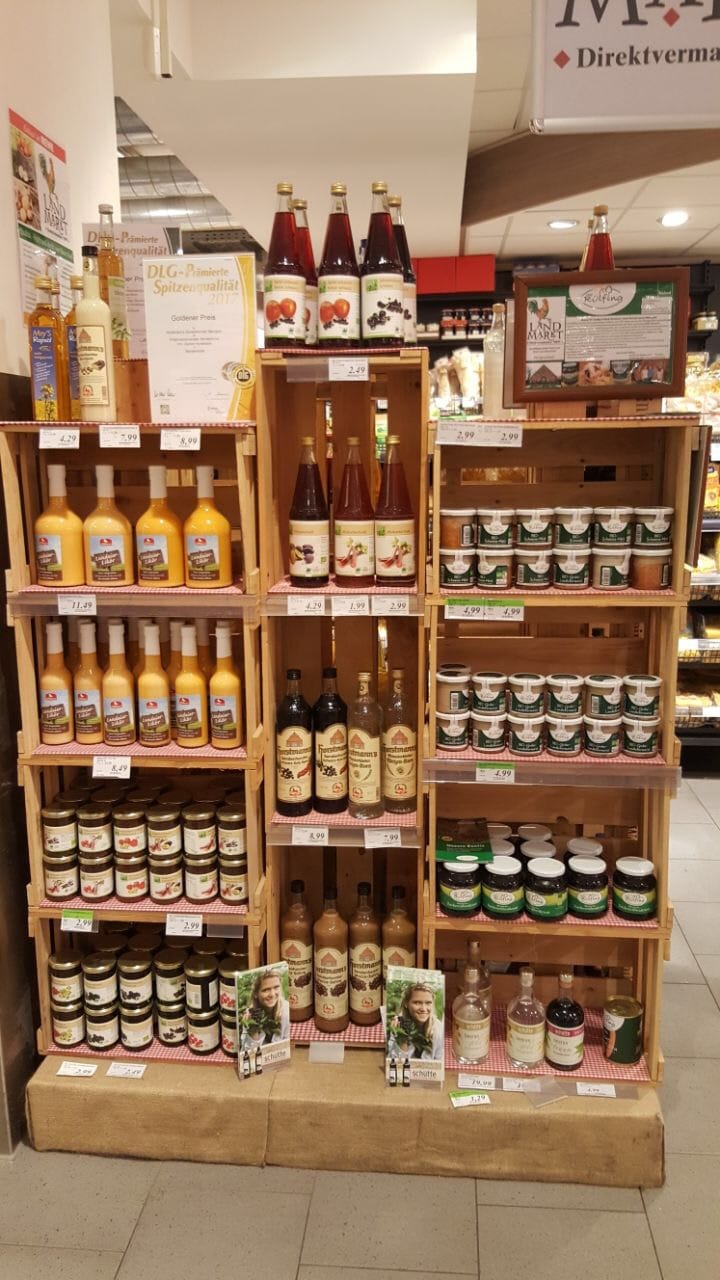 Regionale Produkte aus Direktvermarktungsbetriebe in NRWLandmarkt-Produkte ohne Gentechnik
