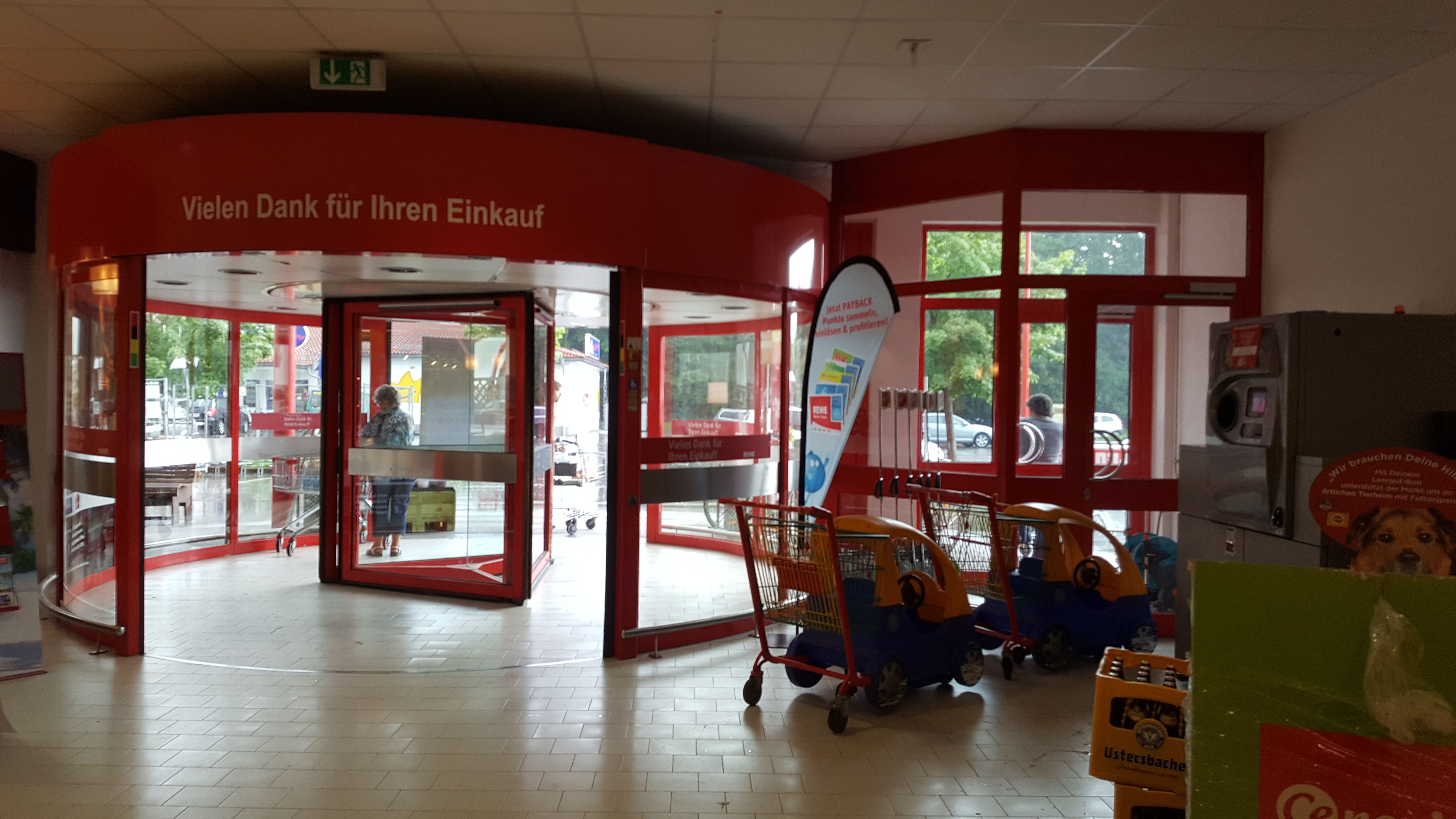 Eingang vor dem Umbau