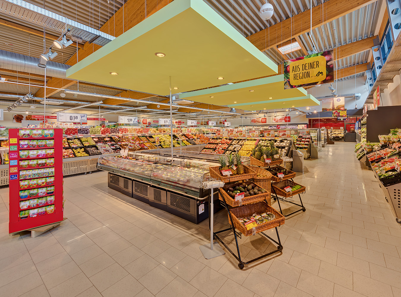 REWE Gordon Schneider -  Eingangsbereich