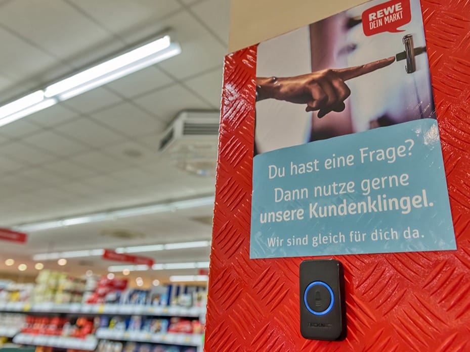 Kundenklingel - Bei Fragen und Anregungen