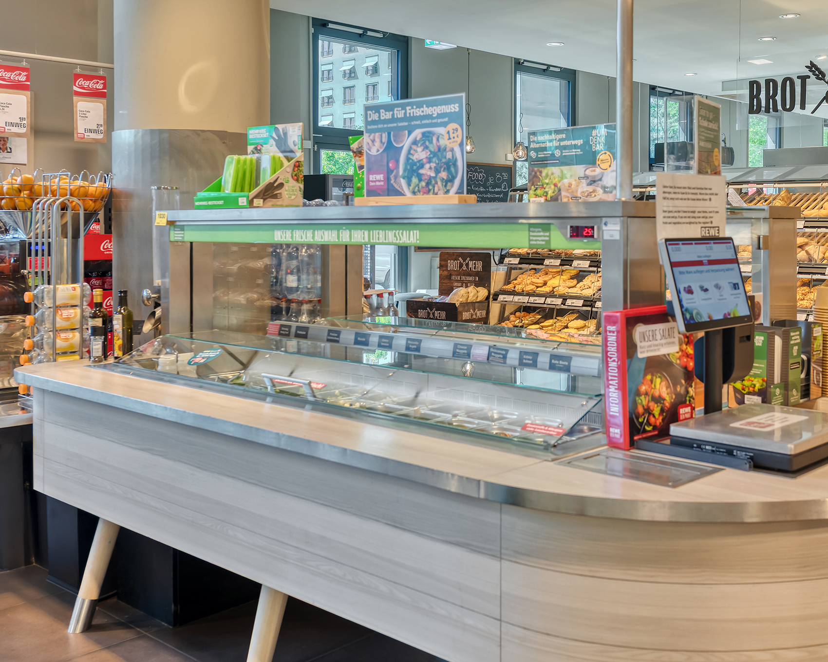 REWE Glawe - Salatbar
