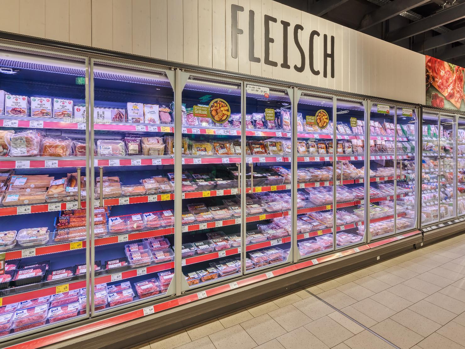 Fleischauswahl Selbstbedienung