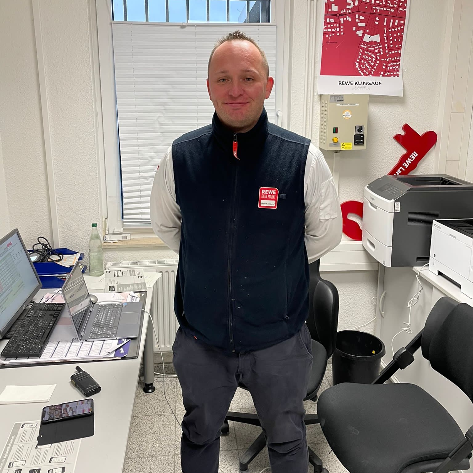 Manager des Marktes