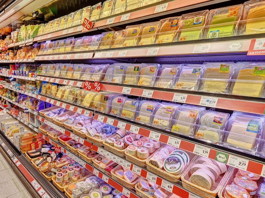 Käse Selbstbedienung