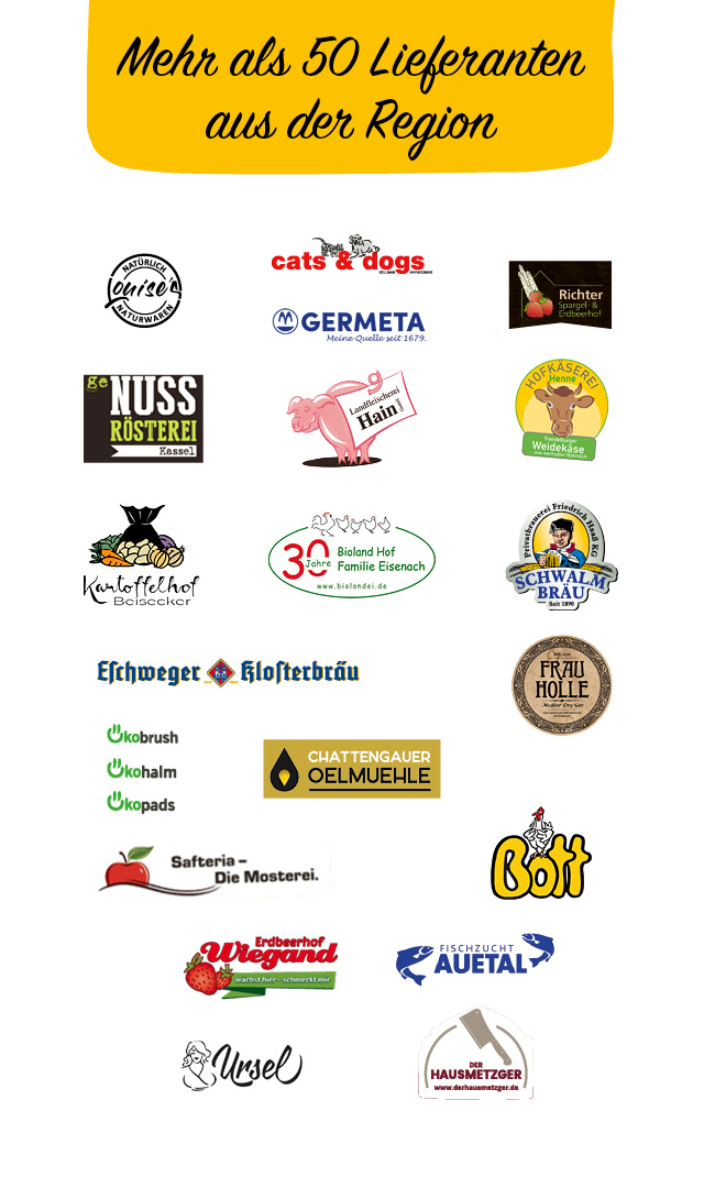 Unsere regionalen Lieferanten