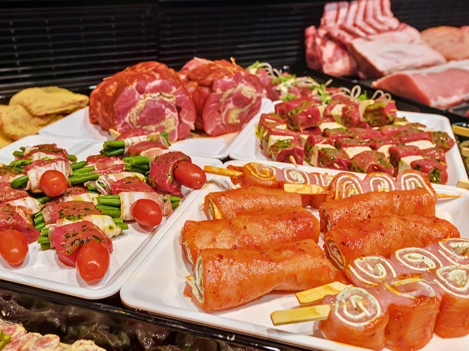 Fleischspieße