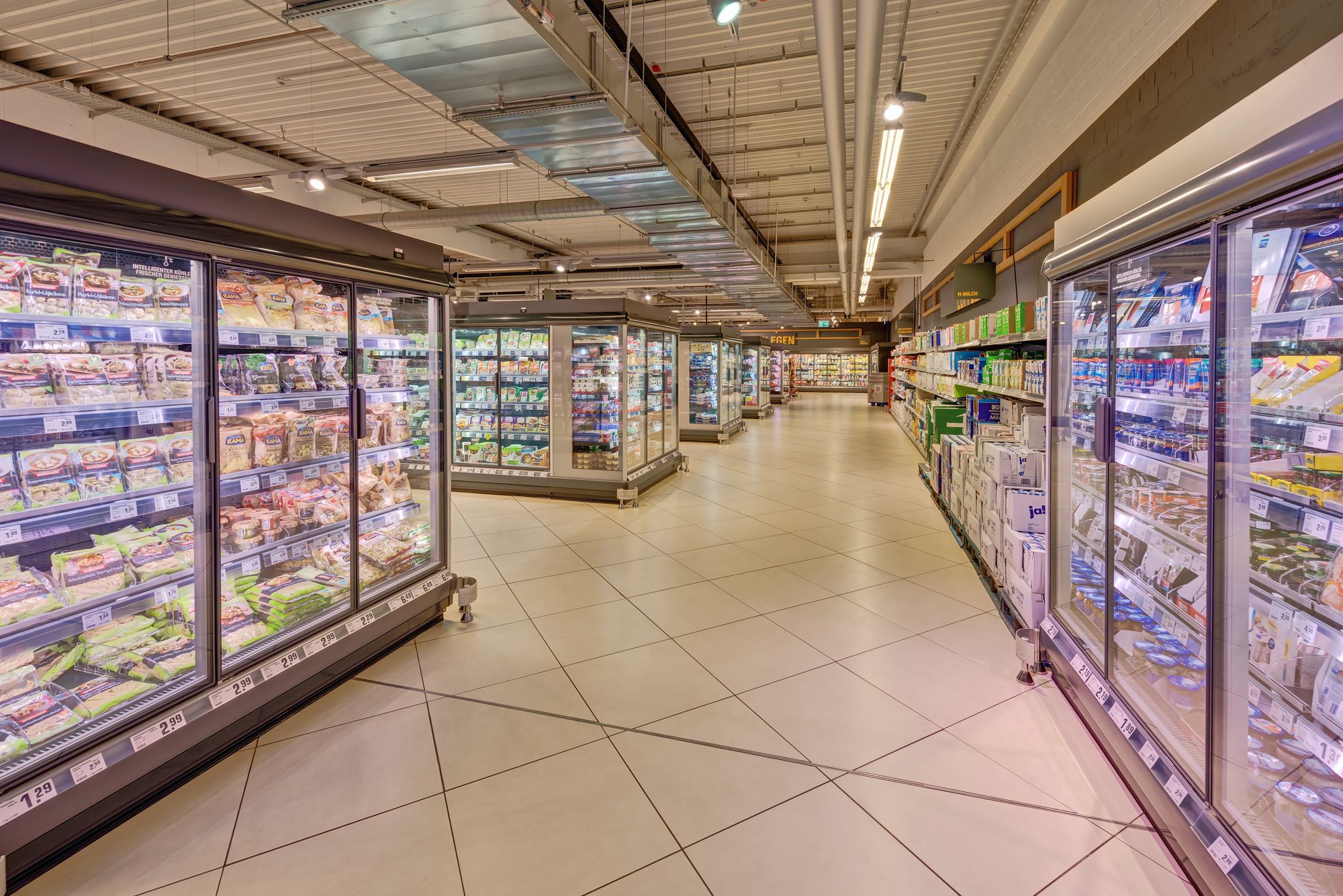 Einblick in unser großes Kühlsortiment