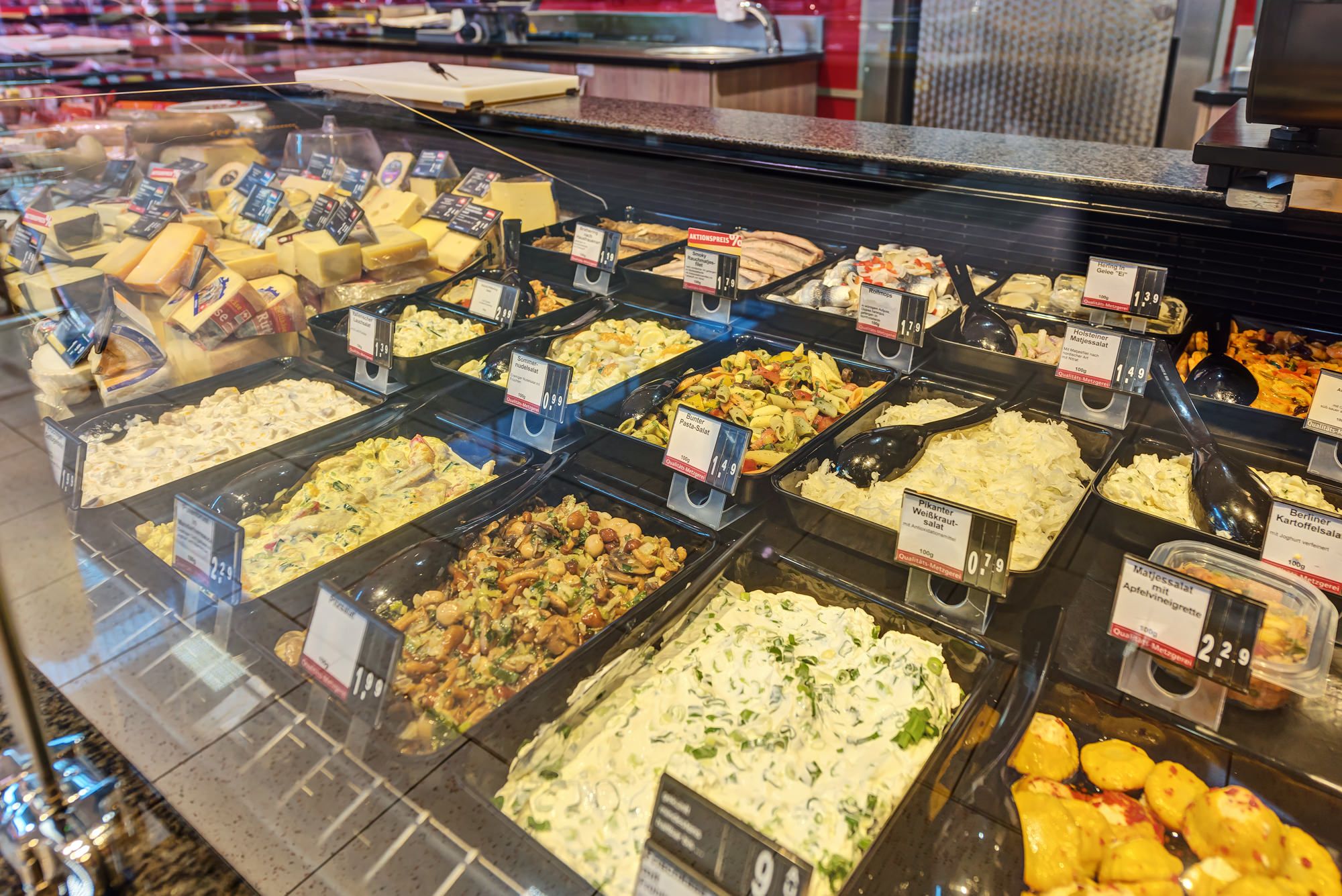 Käse, Wurst & Fleisch Servicetheke