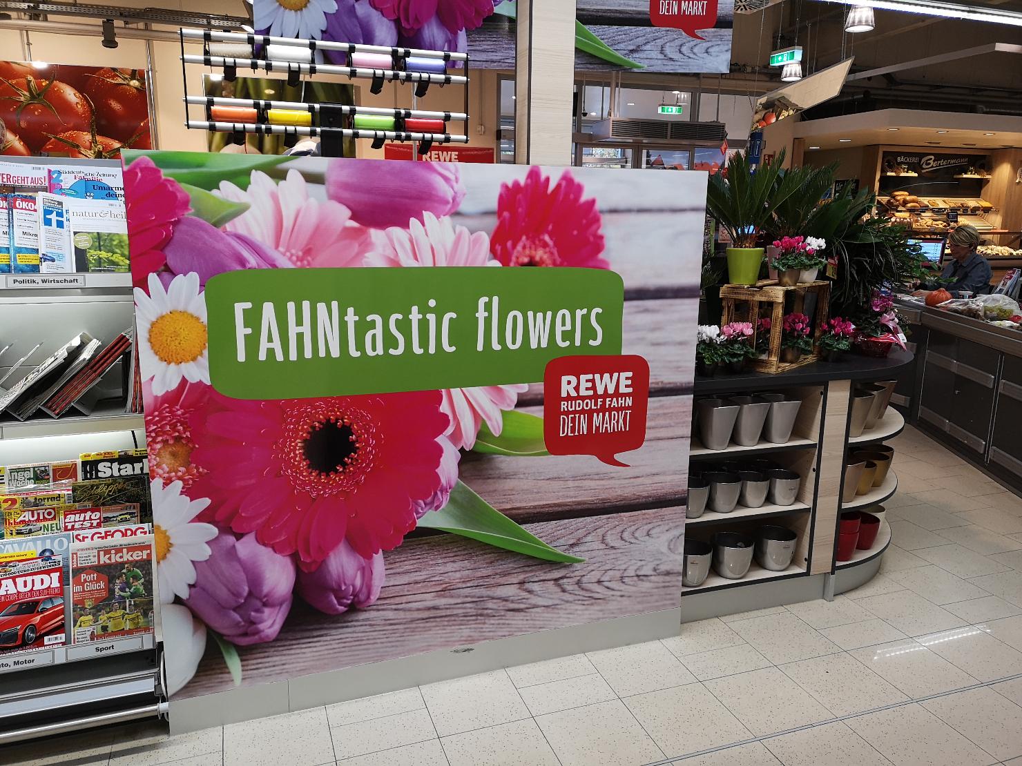 jeden Tag frische Blumen