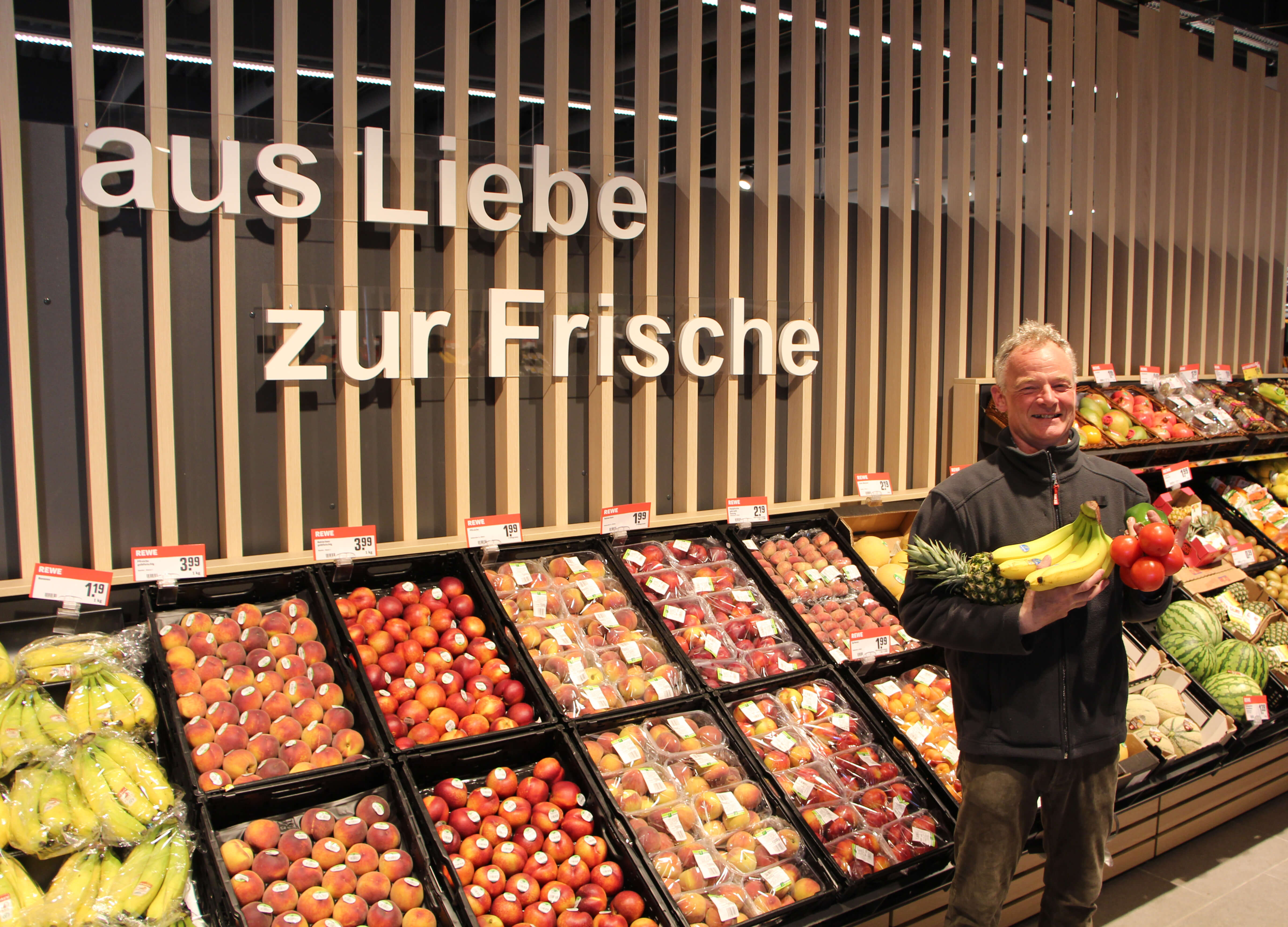 Sorgt für die nötige Frische im Markt - Hr. Staiger