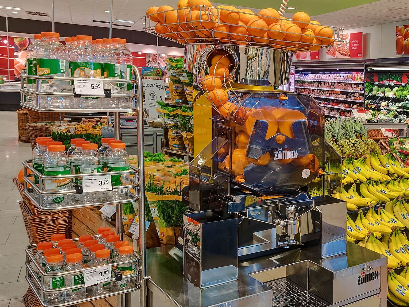 Orangenpresse