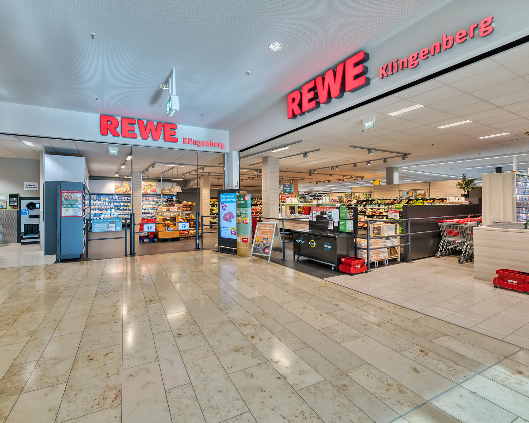 REWE Jan Klingenberg - Außenansicht