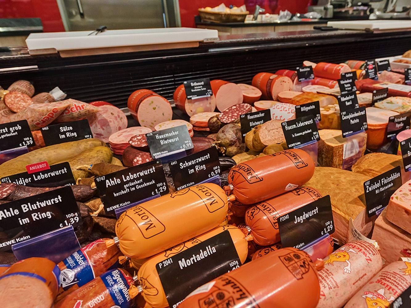 Wurst Servicetheke