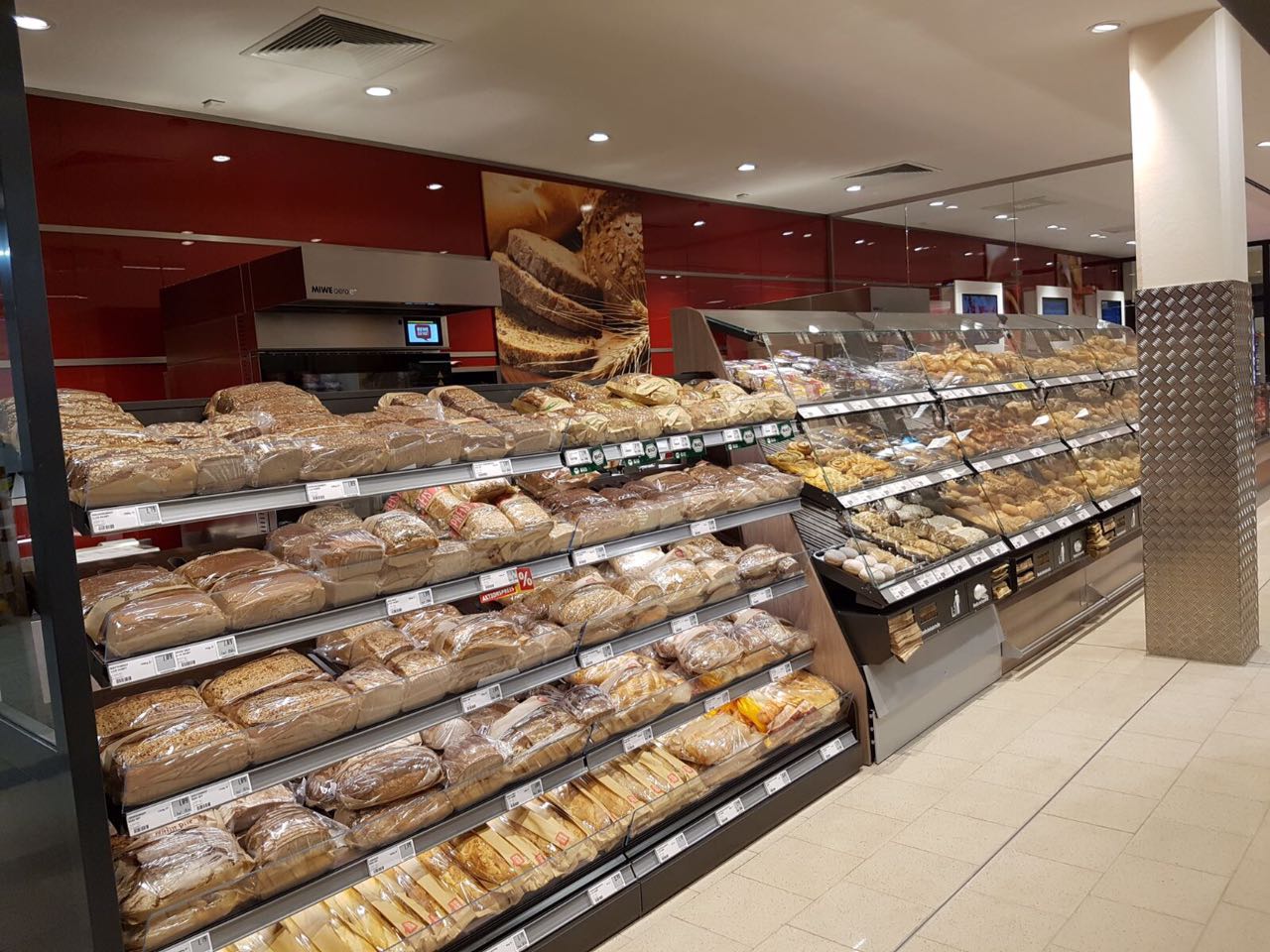 Jeden Tag wird frisch für Sie gebacken