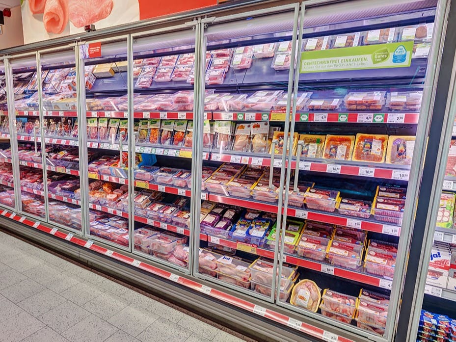Fleisch Selbstbedienung