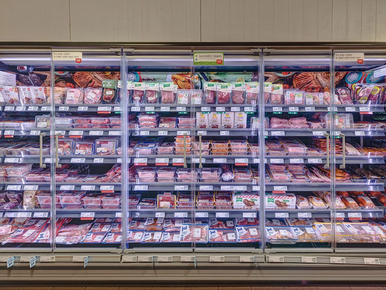 Fleisch Selbstbedienung