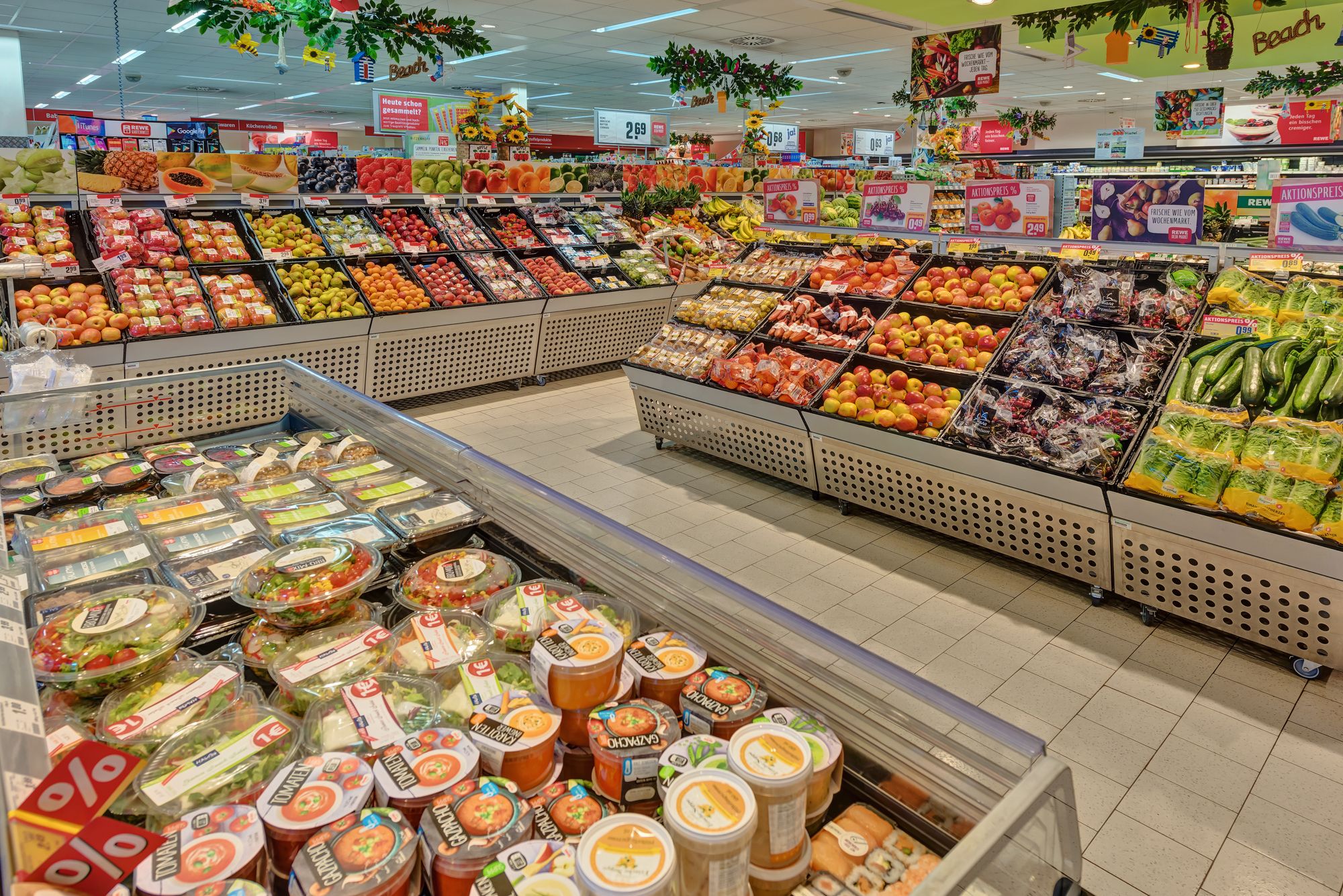 Frisches, regionales Obst und Gemüse