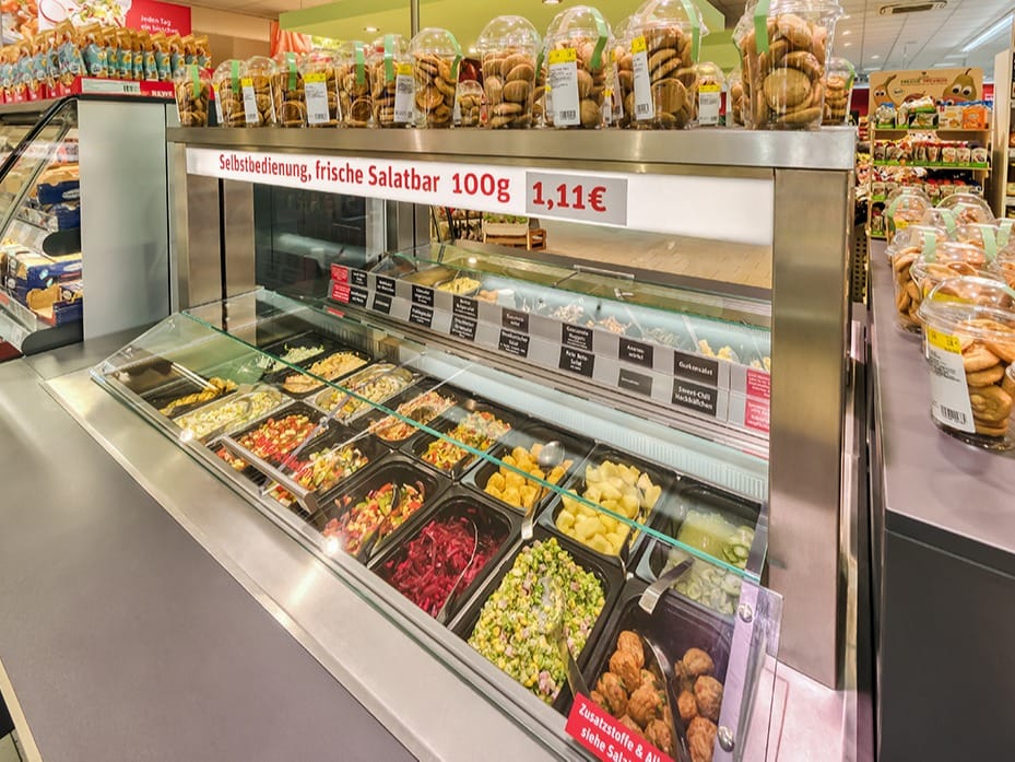 Salatbar - kombinieren Sie nach Wahl