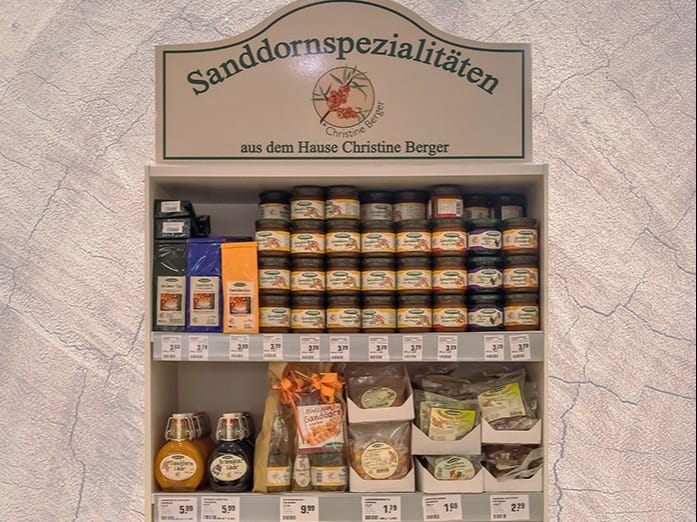 Sanddornspezialitäten