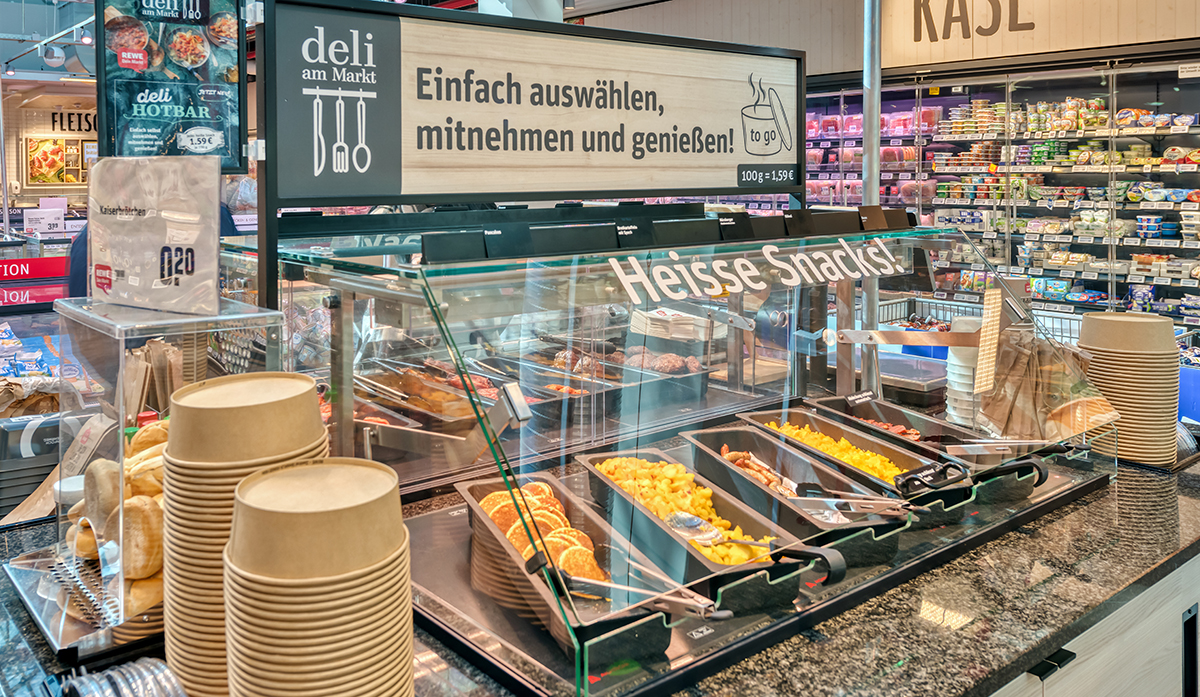 heiße Snacks