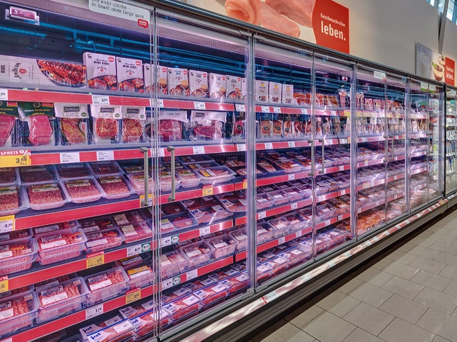 Selbstbedienung Fleisch
