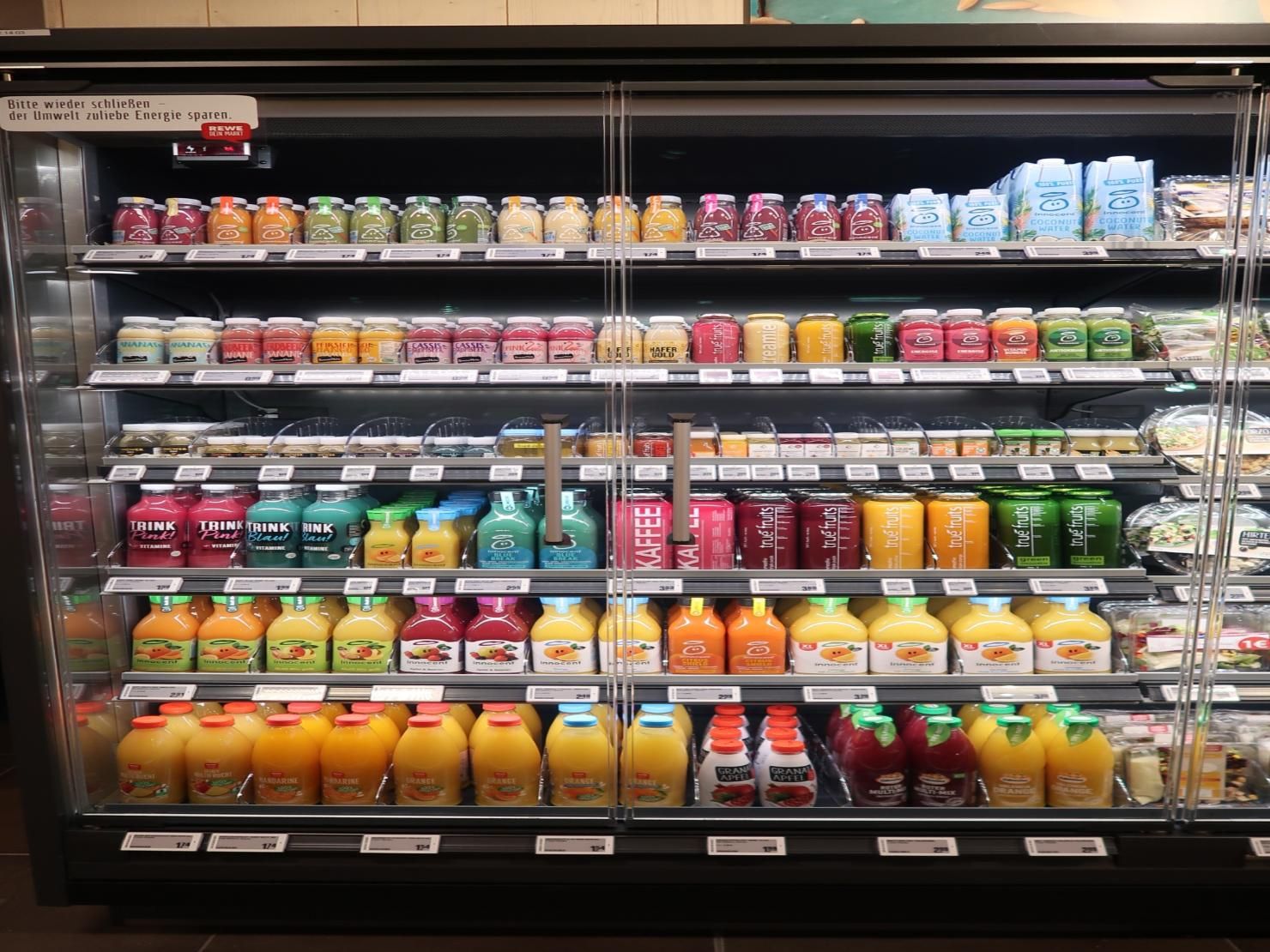 Frische Säfte und gesunde Smoothies ToGo.