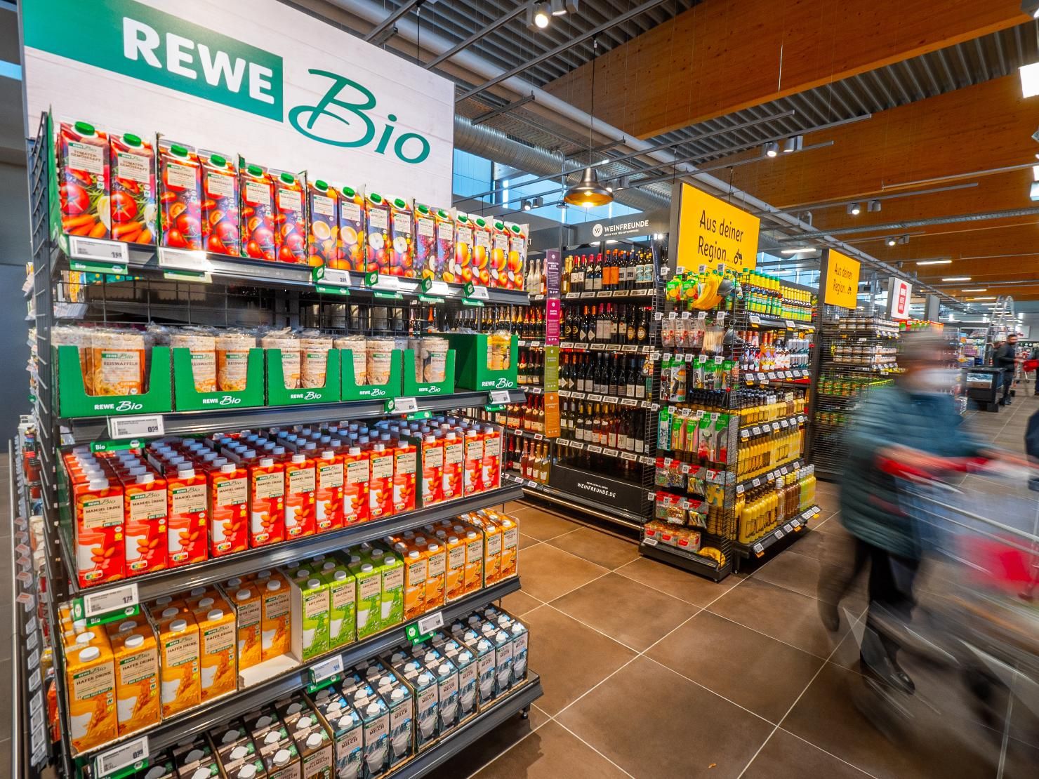 Ein großes Angebot an Bio - Produckten und
