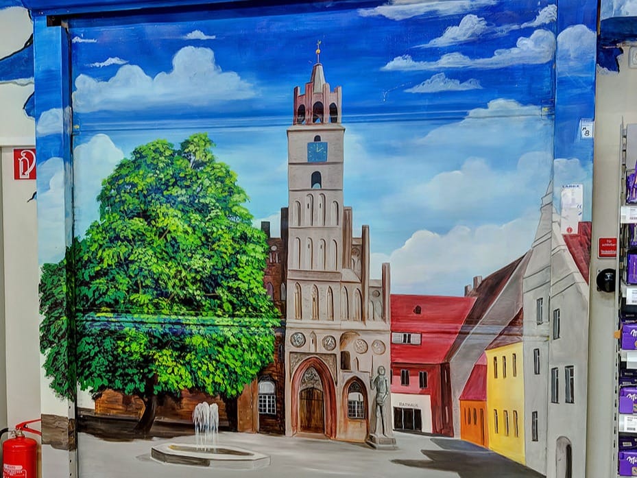 Kunst im Markt