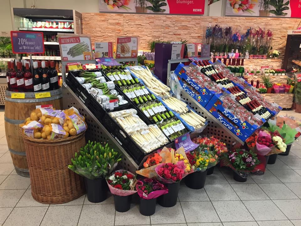 Spargelzeit und Erdbeerzeit