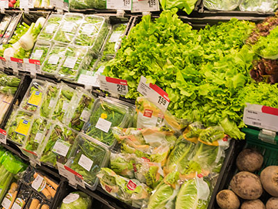 Gemüse und Salat