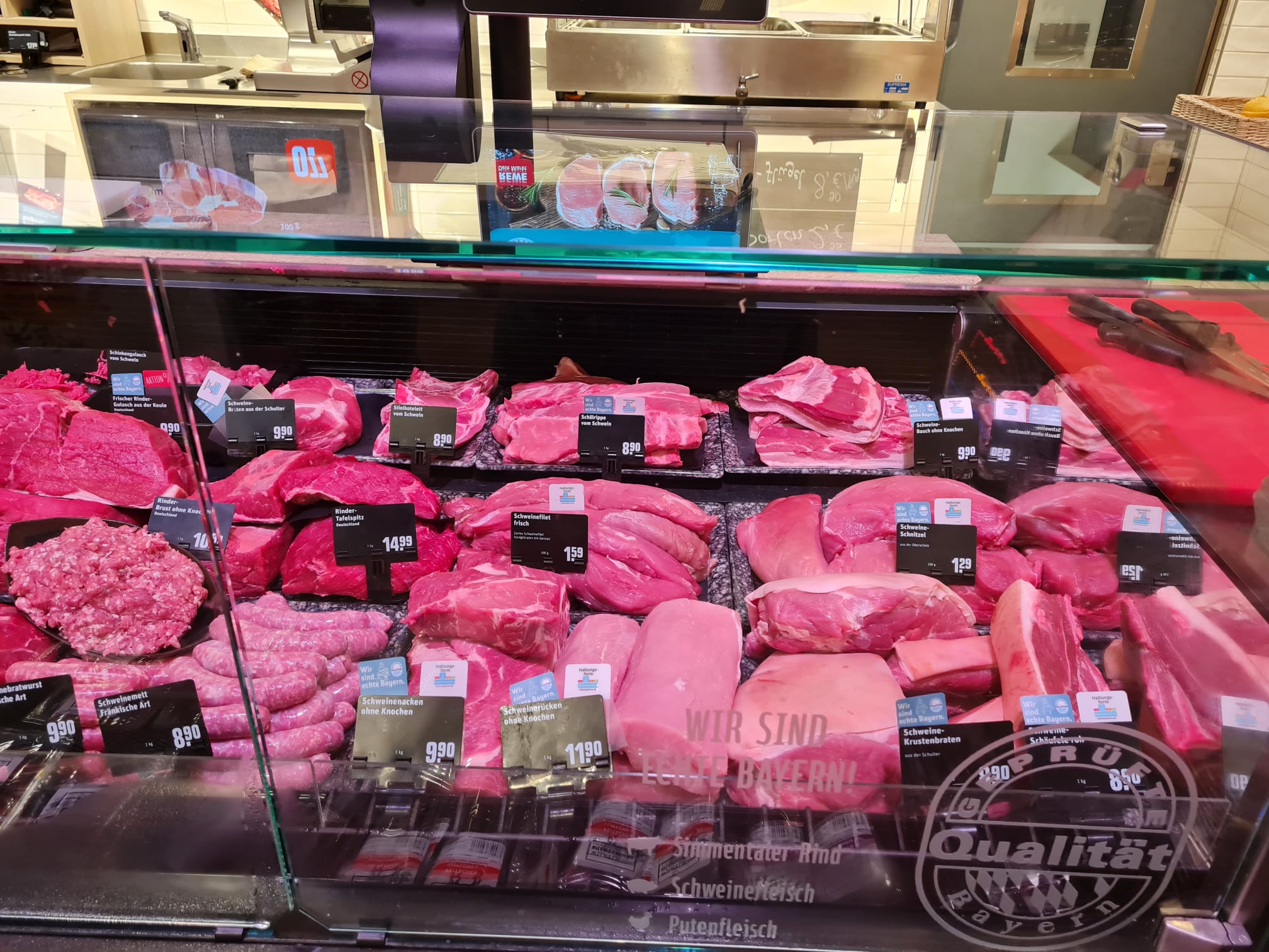 Wie sind echt Bayern Fleisch
