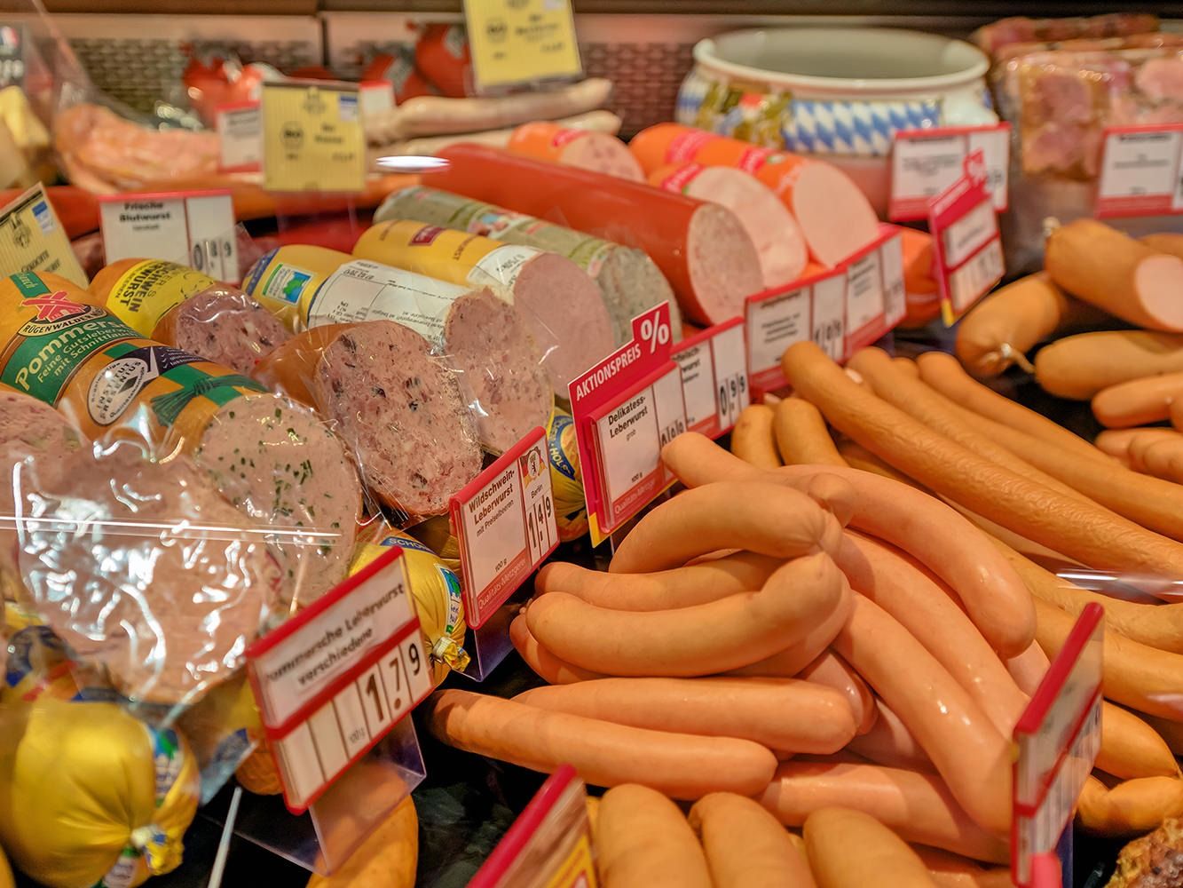 Wurst Servicetheke