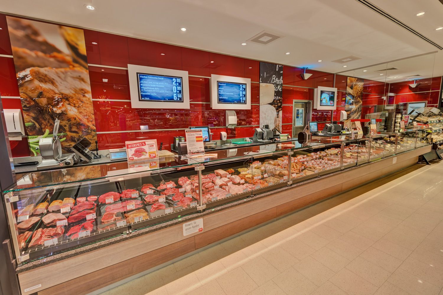 Fleisch & Wurst Servicetheke
