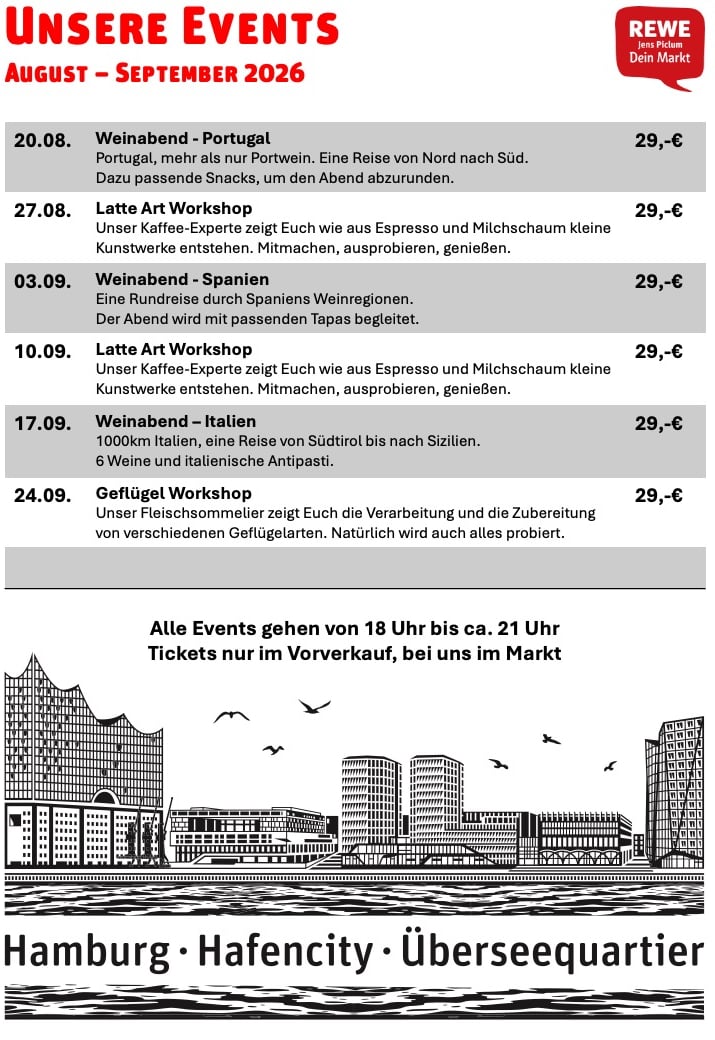 Eventplan 2026 Aug. Sep