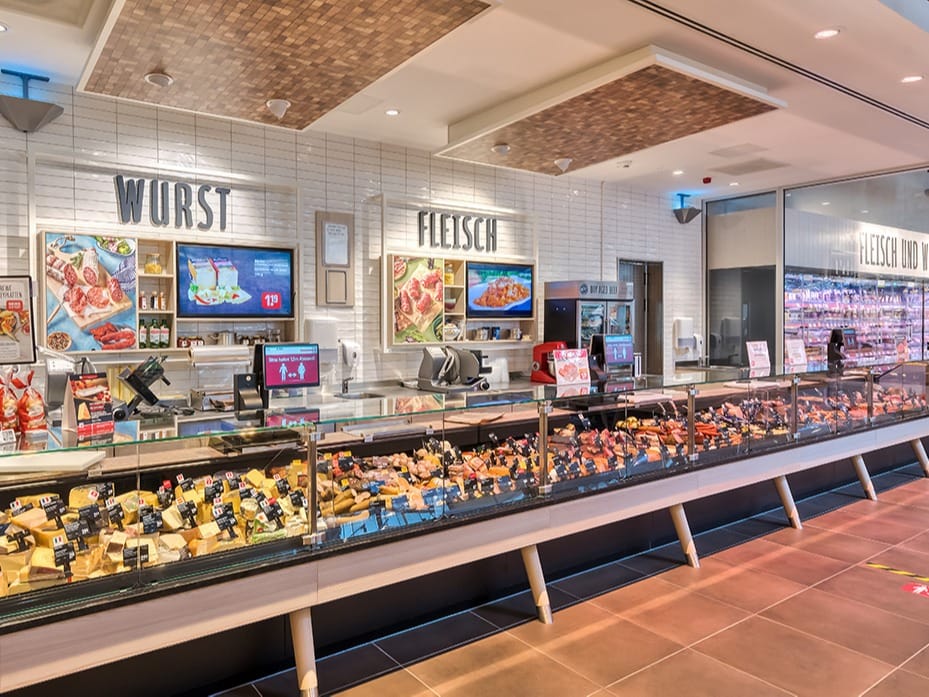 Fleisch-, Wurst- & Käse Servicetheke
