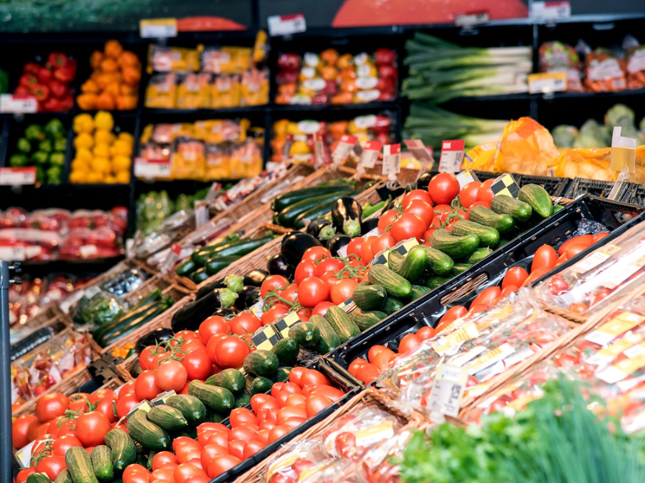 Frisch, gesund und lecker: Wir haben eine reichhaltige Auswahl an Obst und Gemüse.