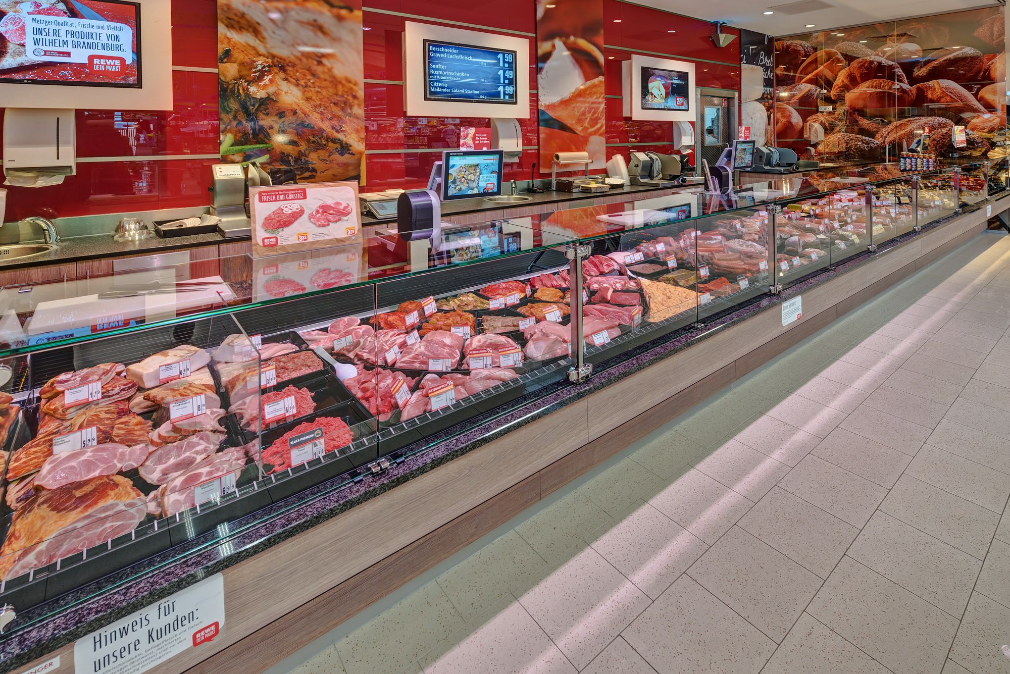 Käse, Wurst & Fleisch Servicetheke