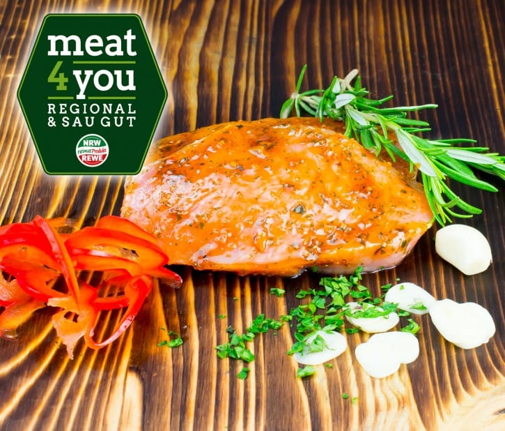 Antibiotikafreies Fleisch aus unserem Programm Meat 4 You.