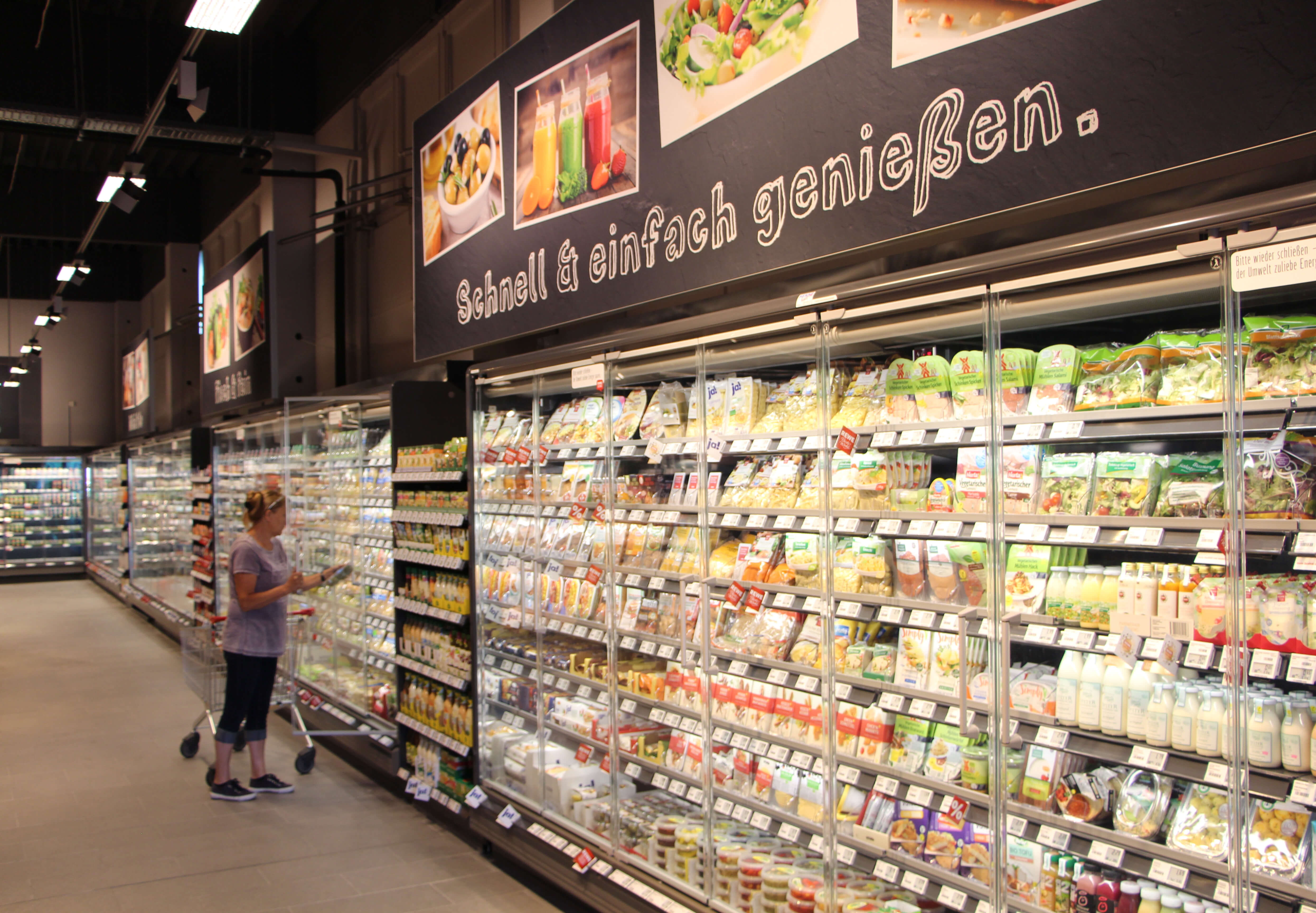 Unsere großzügige Frische & Convenience Abteilung