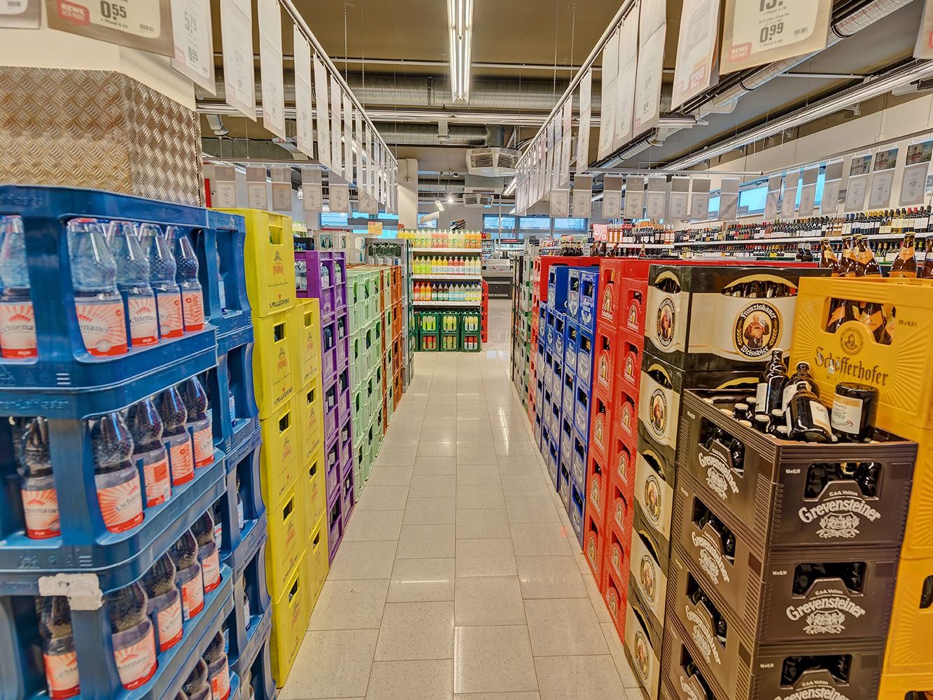 Getränke Abteilung