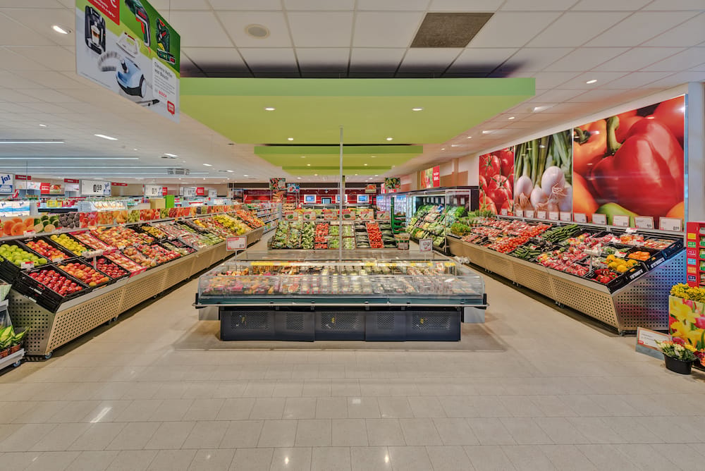 Köstlich buntes Obst und Gemüse, jeden Tag regional und frisch.