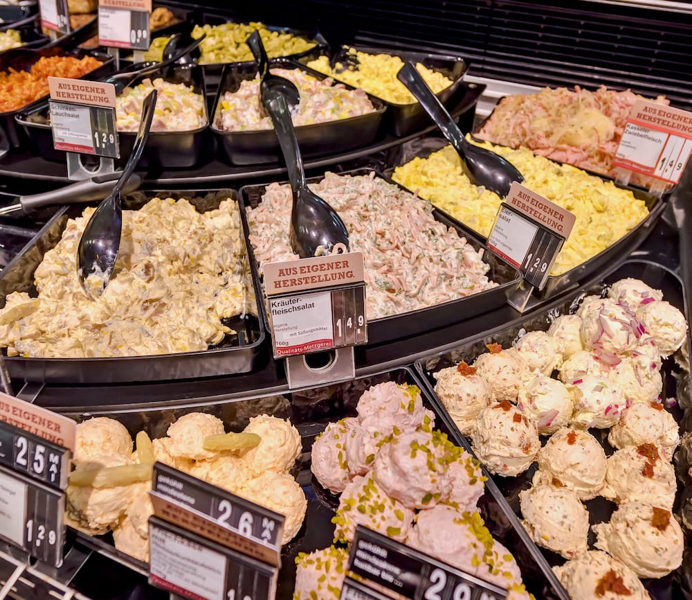 Delikatess-Variationen aus der Bedientheke